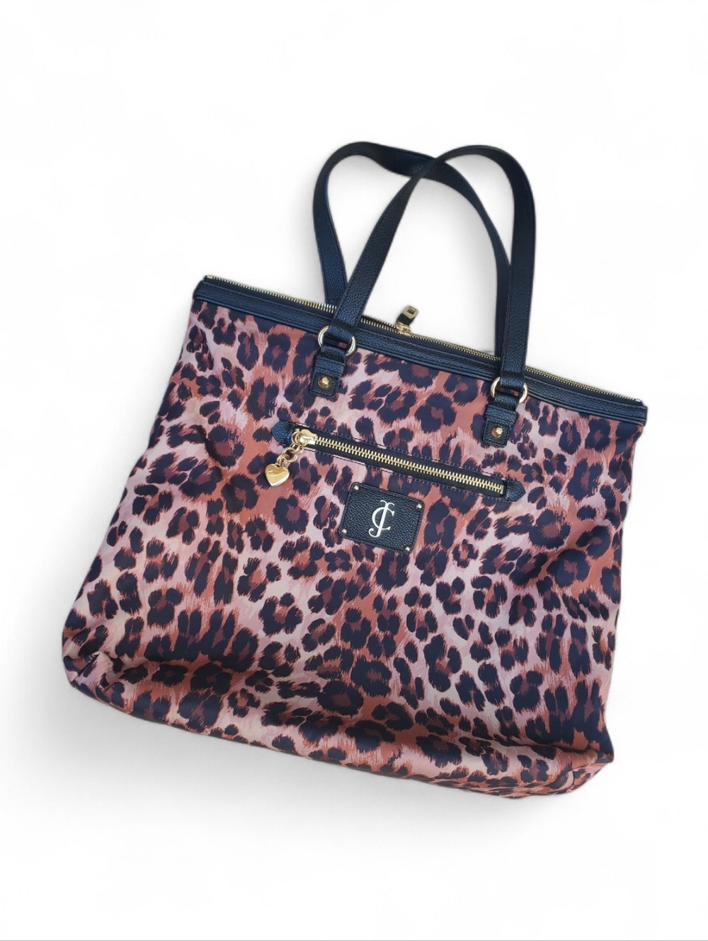 Y2k Juicy Couture Leopard Print Tote